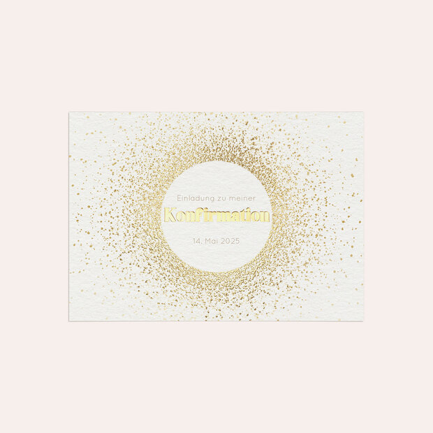 Konfirmationskarten - Sonnenkreis