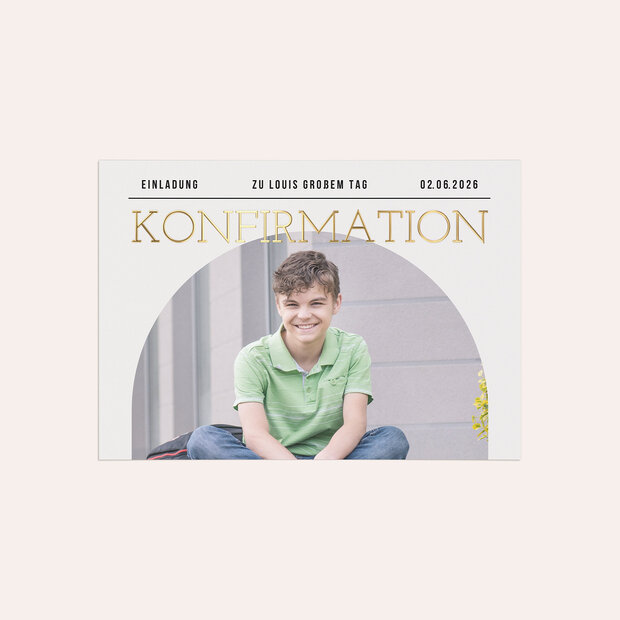 Konfirmationskarten - Klartext