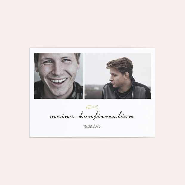 Konfirmationskarten - Liebevolle Konfirmation