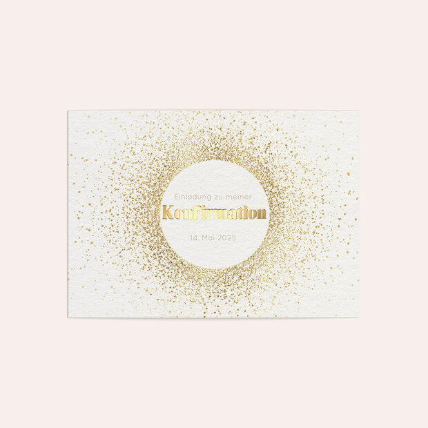 Konfirmationskarten - Sonnenkreis