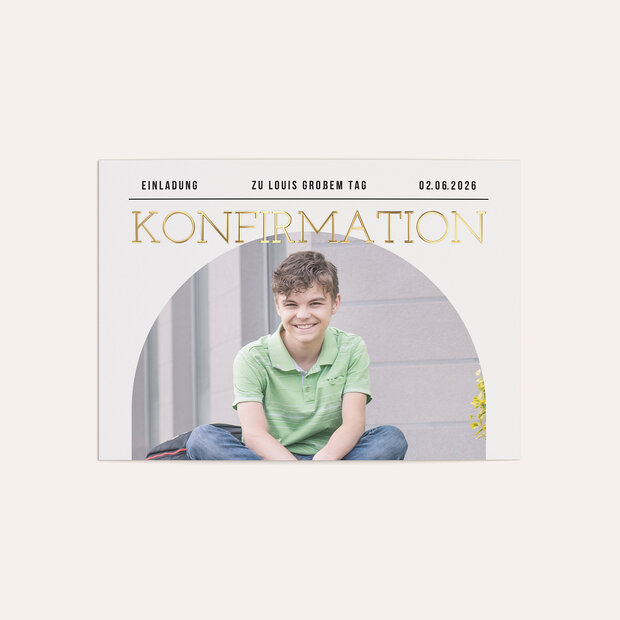 Konfirmationskarten - Klartext