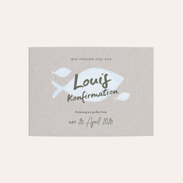 Konfirmationskarten - Frisch Gewagt