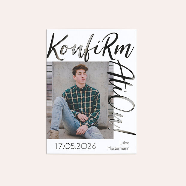 Konfirmationskarten - Like streetart