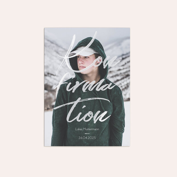 Konfirmationskarten - Modern faith