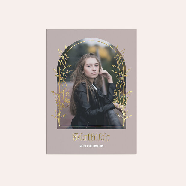 Konfirmationskarten - In voller Blüte