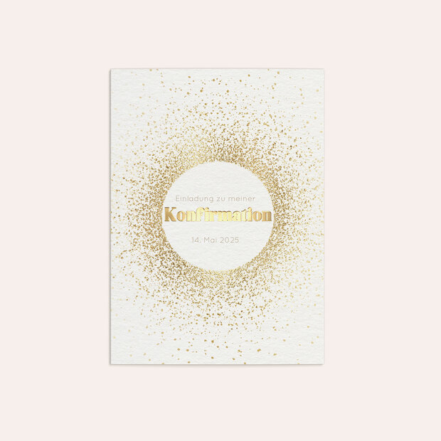 Konfirmationskarten - Sonnenkreis