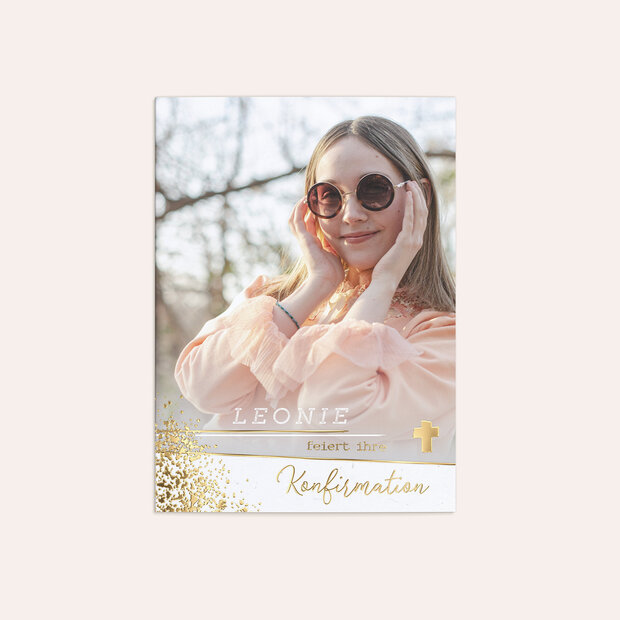 Konfirmationskarten - Tiny cross