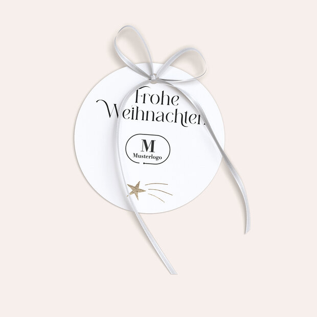 Geschenkanhänger Weihnachten - Weihnachtsgruß