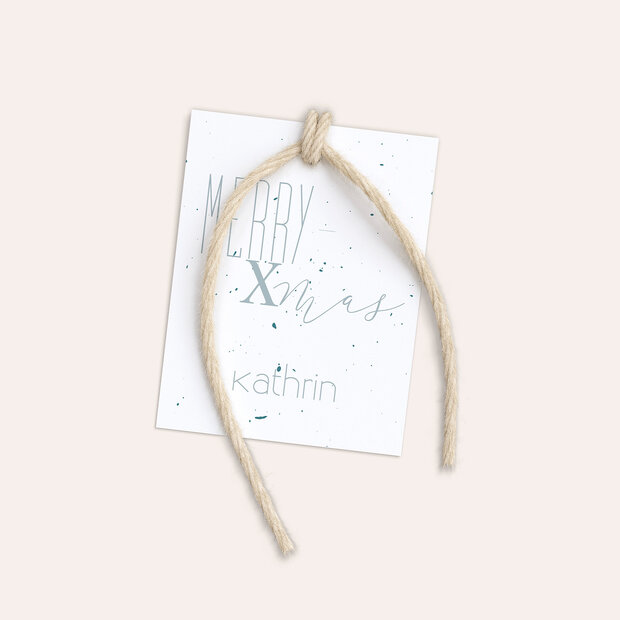 Geschenkanhänger Weihnachten - Memento