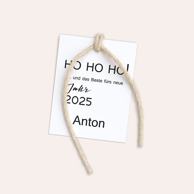 Geschenkanhänger Weihnachten - Weihnachtssplash