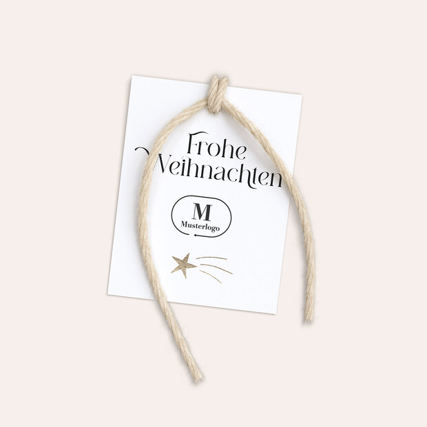 Geschenkanhänger Weihnachten - Weihnachtsgruß