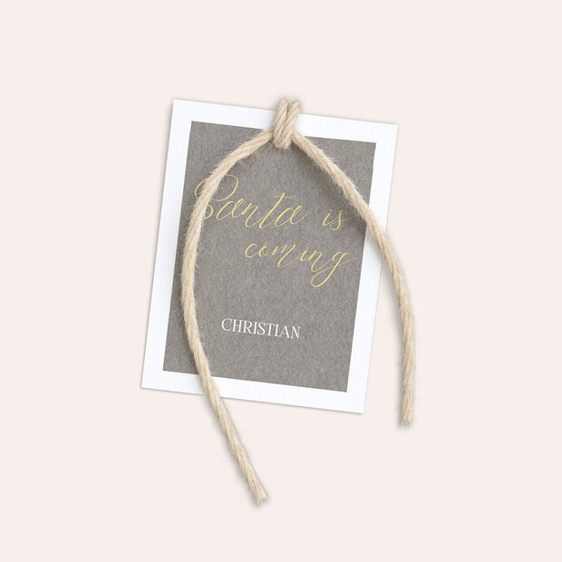 Geschenkanhänger Weihnachten - Adventszeit