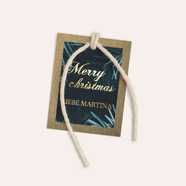 Geschenkanhänger Weihnachten - Xmas Joy