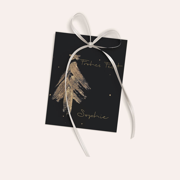 Geschenkanhänger Weihnachten - Magische Funken