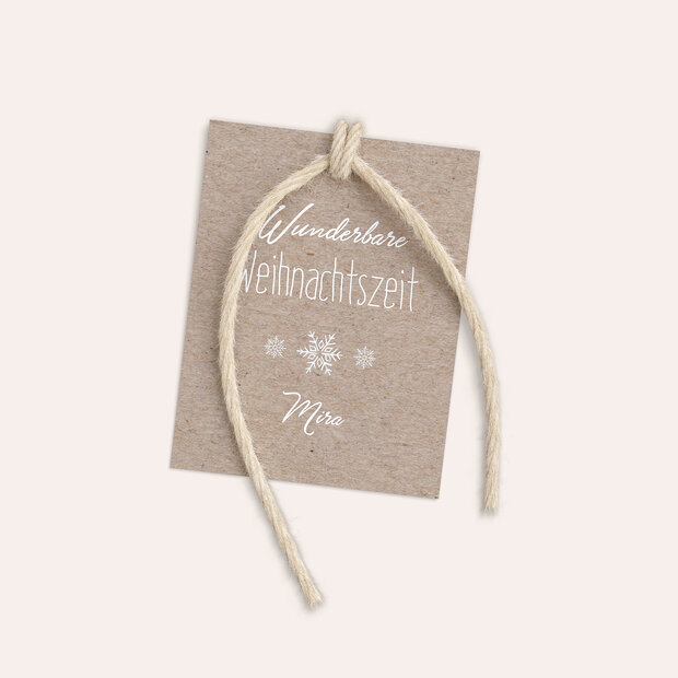 Geschenkanhänger Weihnachten - Weihnachtskasterl