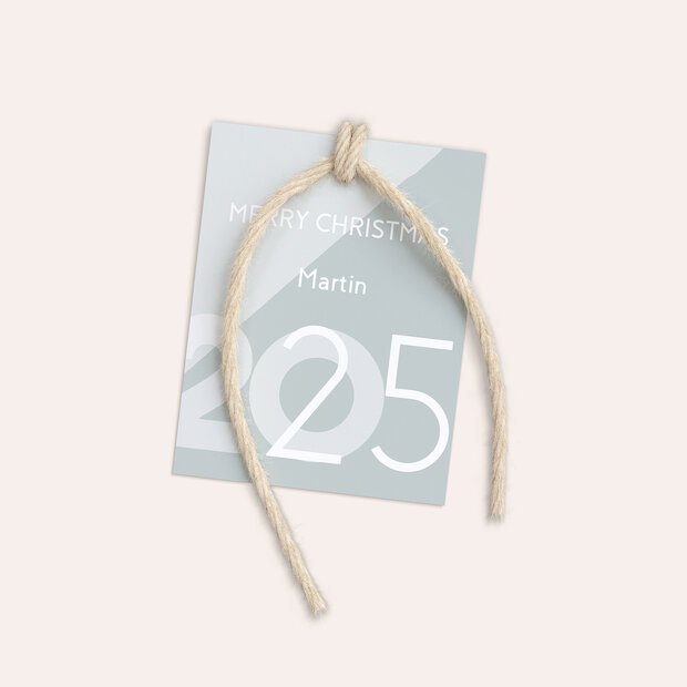 Geschenkanhänger Weihnachten - Kristallwelten