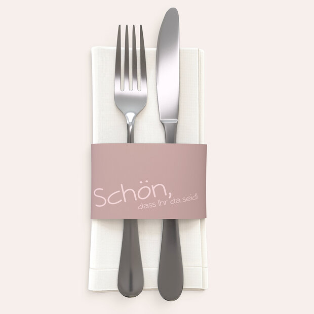 Bestecktaschen und Serviettenanhänger allgemein - Famose