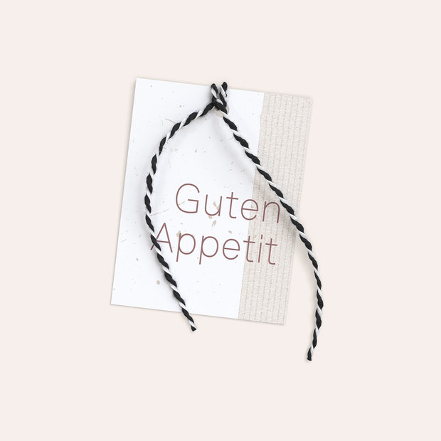 Bestecktaschen und Serviettenanhänger allgemein - Gelungene Feier