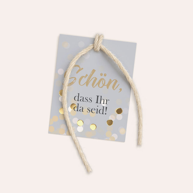 Bestecktaschen und Serviettenanhänger allgemein - Elfenstaub