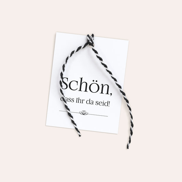 Bestecktaschen und Serviettenanhänger allgemein - Cocotte