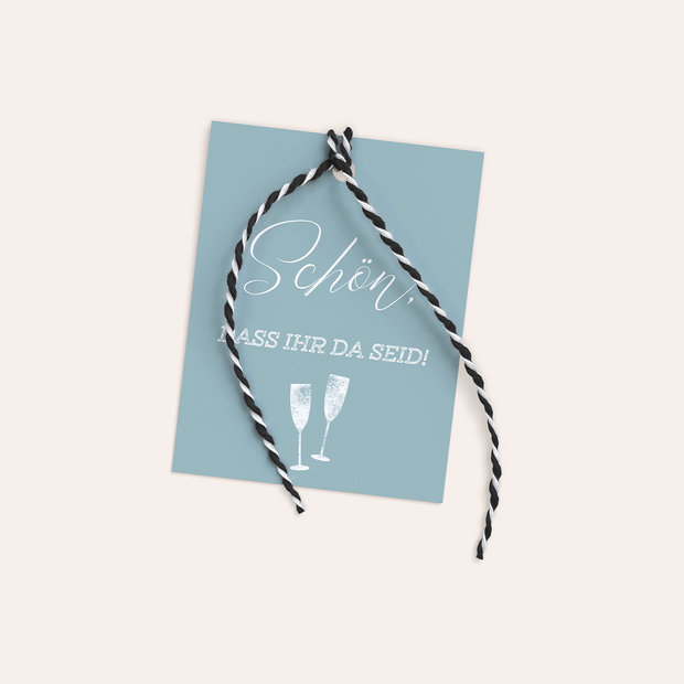 Bestecktaschen und Serviettenanhänger allgemein - Terminsache