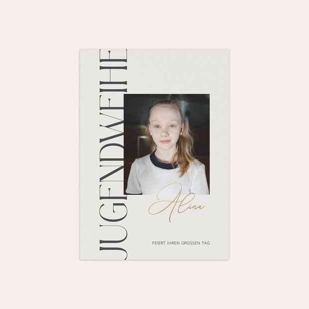 Jugendweihe Karten - Jugendzeremonie