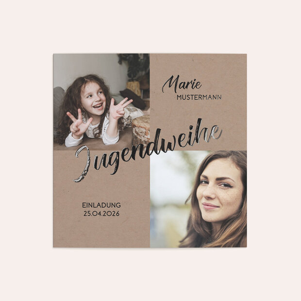 Jugendweihe Karten - Mein eigener Weg