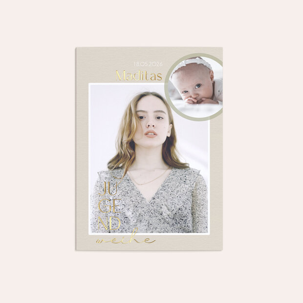 Jugendweihe Karten - Bedeutender Schritt