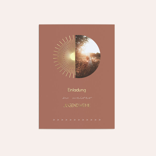 Jugendweihe Karten - Jugendlicht