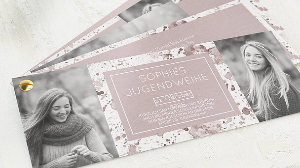 Einladungskarten Jugendweihe Online Gestalten
