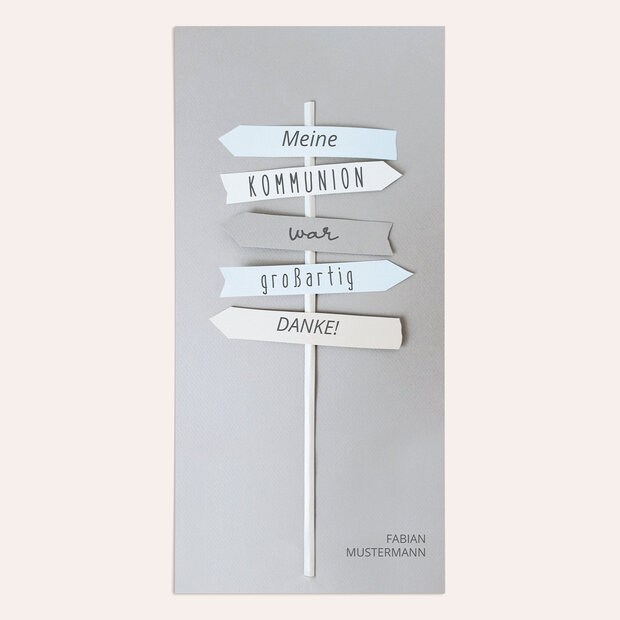 Danksagungen zur Kommunion - Wegweiser