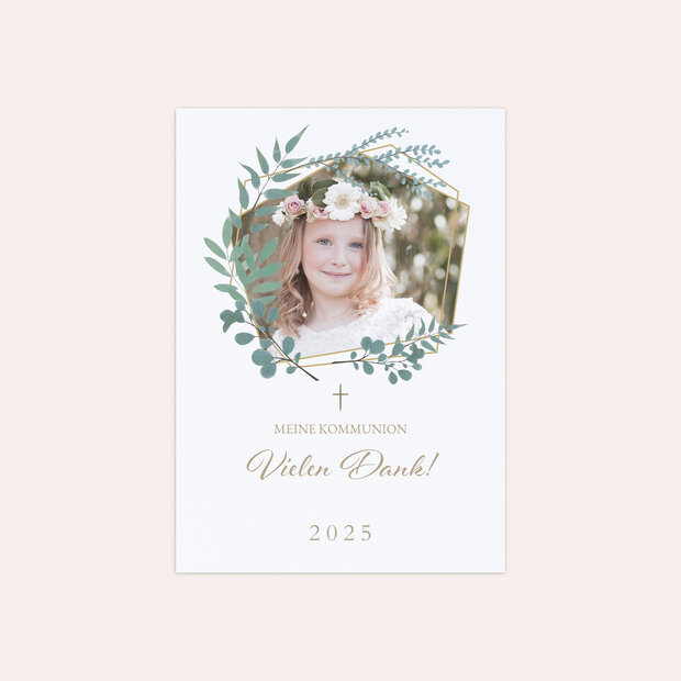 Danksagungen zur Kommunion - Wald & Wiese
