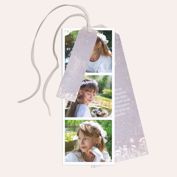 Danksagungen zur Kommunion - Zauberlicht Kommunion