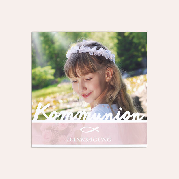 Danksagungen zur Kommunion - Meine Kommunion