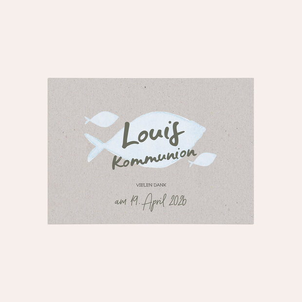 Danksagungen zur Kommunion - Frisch Gewagt