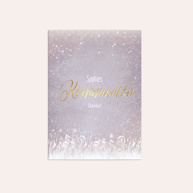 Danksagungen zur Kommunion - Zauberlicht Kommunion