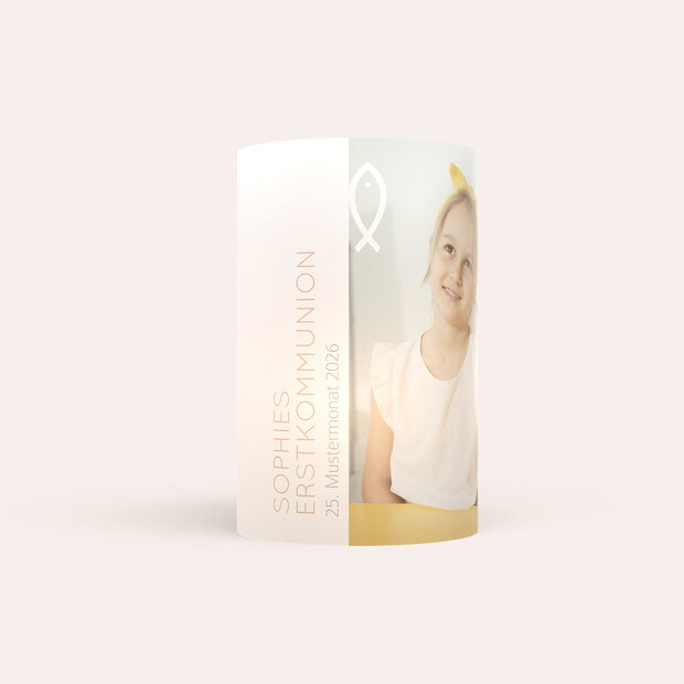 Windlicht Kommunion - Reines Herz Kommunion