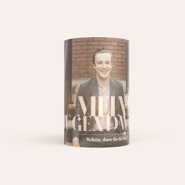 Windlicht Jugendweihe - Das große Ereignis Jugendweihe