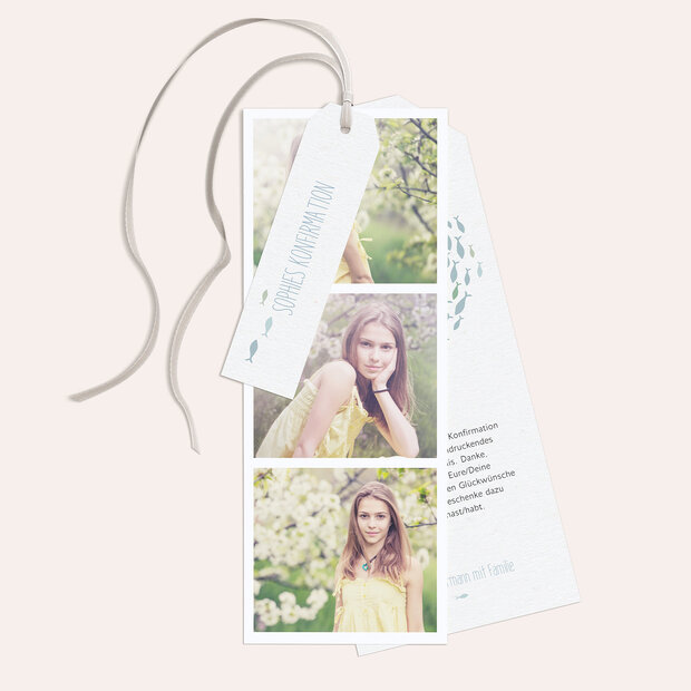Danksagungen zur Konfirmation - Freudenwirbel