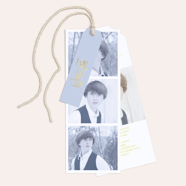 Danksagungen zur Konfirmation - Aufbruchsstimmung