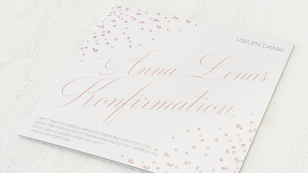 Danksagungskarten Konfirmation Selbst Gestalten