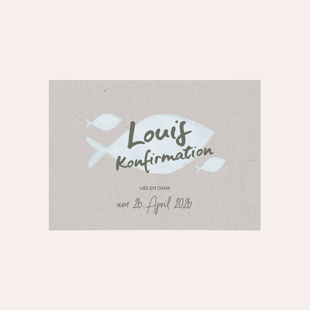 Danksagungen zur Konfirmation - Frisch Gewagt