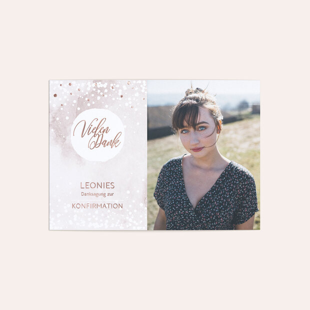 Danksagungen zur Konfirmation - Mythisches Funkeln