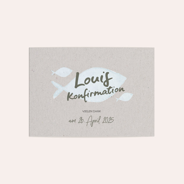 Danksagungen zur Konfirmation - Frisch Gewagt