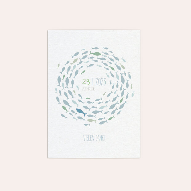 Danksagungen zur Konfirmation - Freudenwirbel