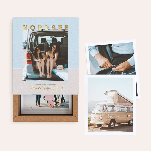 Schuber Retrofotos - Unser Roadtrip