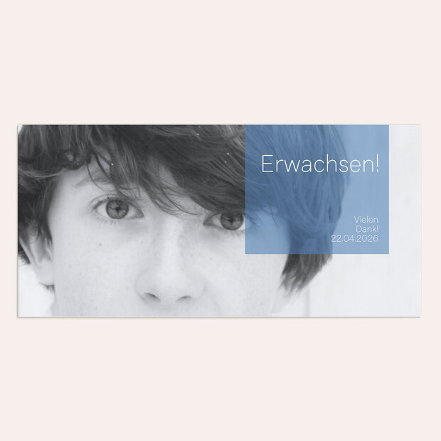 Danksagungen zur Jugendweihe - Cubes