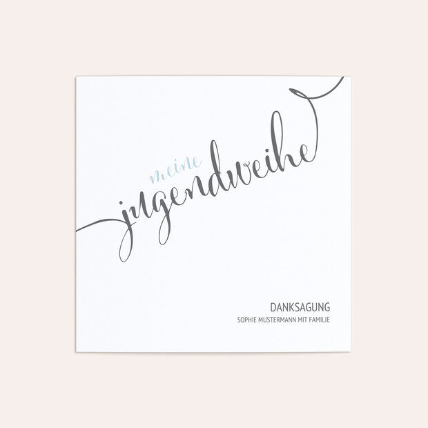 Danksagungen zur Jugendweihe - Fabelhafter Tag Jugendweihe