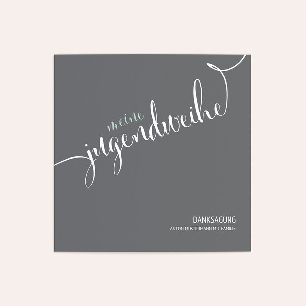 Danksagungen zur Jugendweihe - Fabelhafter Tag Jugendweihe