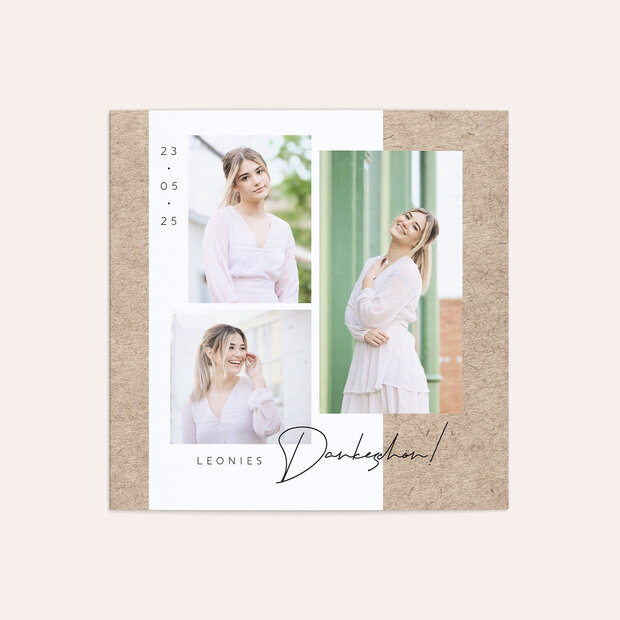 Danksagungen zur Jugendweihe - Cork Mood